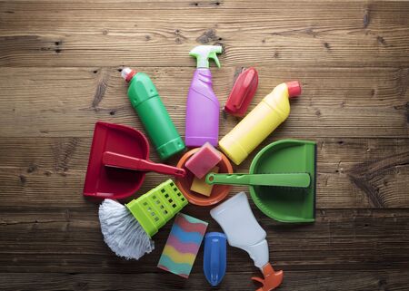 Cleaning productsの写真素材