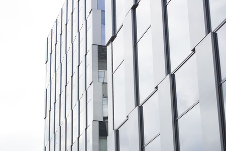 Architecture detail. Facade of modern building