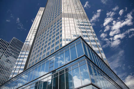 Construction and development concept. Frankfurt on the  Main, Germany
