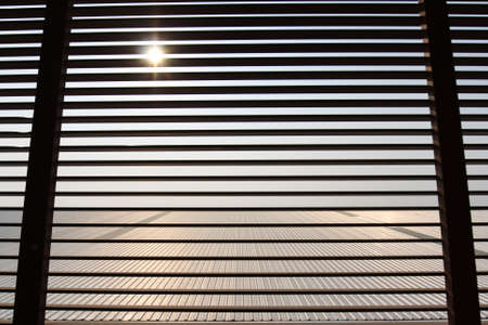 Lines on backgrond wallの写真素材