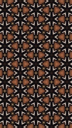 Seamless Pattern (Triangle shapes, White Star Light on Blue Textile Pattern)
