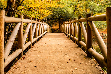 The Yedigoller Seven Lakes National Park is in the north of the Bolu province, and south of Zonguldak in the western Black Sea region.の写真素材