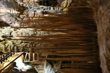 Gumushane, Turkey - 29 july 2020: Karaca Cave, 147 million years old natural formation, Wonder of nature, Torul District.のeditorial素材