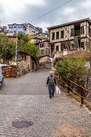Traditional ottoman houses in Safranbolu, TurkeyOctober 13, 2020, Karabuk, Turkeyのeditorial素材