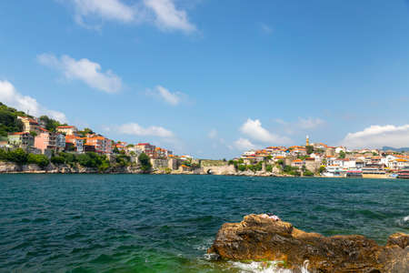 Amasra cityscape - Amasra is a small sea resort town in Bartin - Blacksea region / Turkeyのeditorial素材