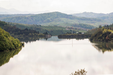 Zonguldak eregli Kizilcapinar Dam, March 31,2023, Eregli, Zonguldak, Turkeyのeditorial素材