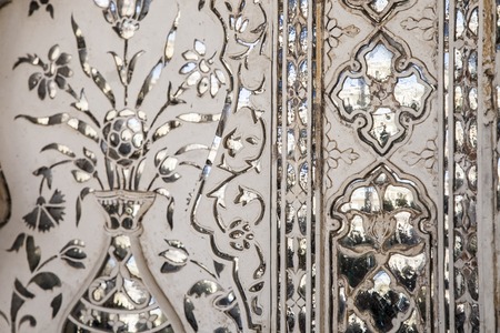 indian decor on a important door