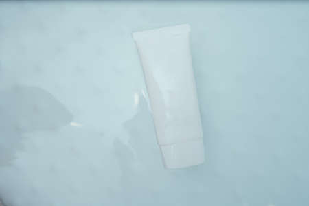 beauty spa medical skincare and cosmetic lotion bottle cream packaging product on white decor...