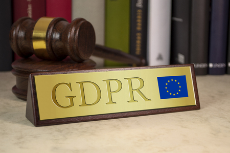 General Data Protection Regulation GDPR DSGVOの写真素材