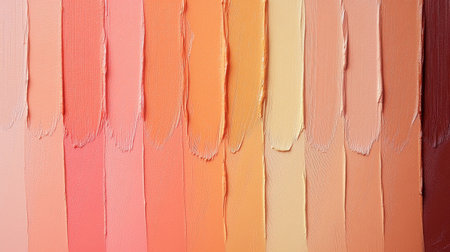 Soft gradient hues transition from muted coral to pastel amber, creating a warm and inviting atmosphere perfect for design inspiration or artistic projects. The harmonious colors blend seamlessly.の素材