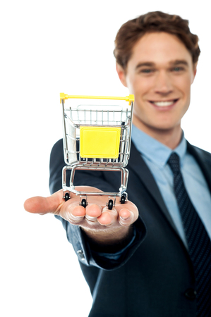 Take your business to  e-commerce level.の写真素材