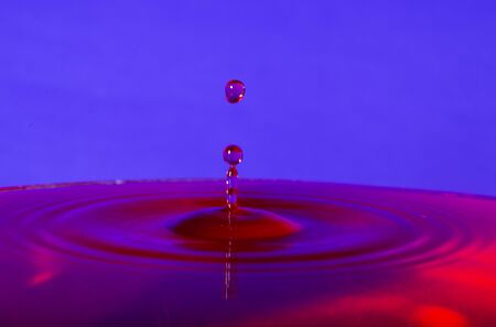 Colorful paint splash stock photo, abstract background, color of lifeの写真素材