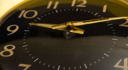 Secure checkout concept with shopping cart on laptop keys.の写真素材