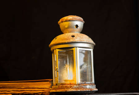 Old Christmas lightの写真素材