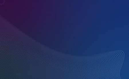 Blue and purple background with abstract lines going around.