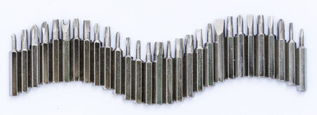 screwdriver with alignmentの写真素材