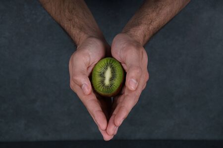 Kiwi fruit stock photoの写真素材