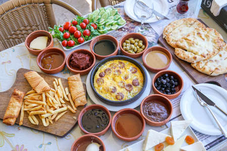 turkish breakfastのeditorial素材