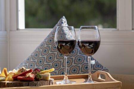 Two drink in hotelの写真素材