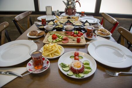 turkish breakfast from turkish cuisine