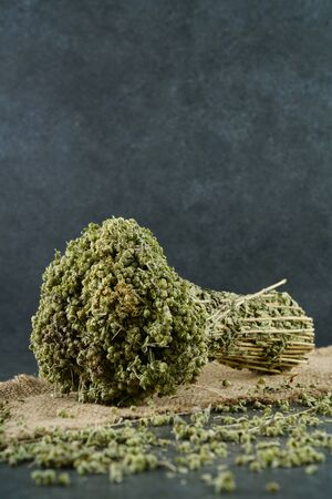 health herb thyme bunchの写真素材