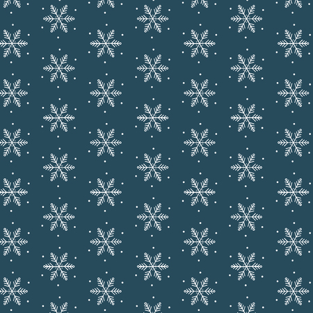 Snowflakes Patternのイラスト素材