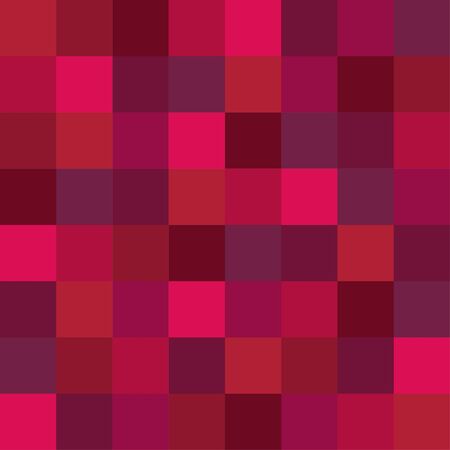 Abstract Geometric Pattern Background With Colorful Squaresのイラスト素材