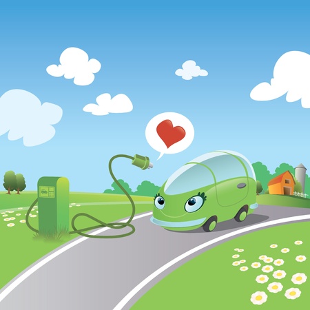 electric-carの写真素材