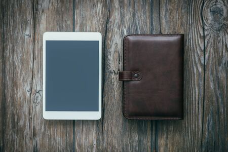 Digital touch screen tablet and business organizer: organizing and planning app