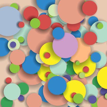 Multicolored balls. Background for banners and flyersのイラスト素材