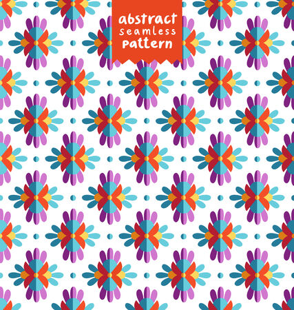 Colorful ethnic abstract seamless patternのイラスト素材