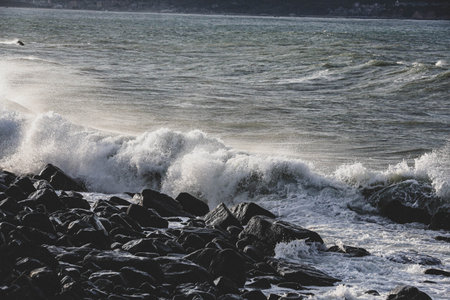 uninhabited seaside