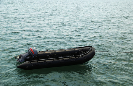 Rescue boats of Thai Navyの写真素材