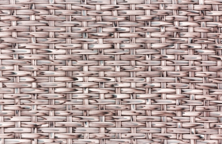 Plastic rattan weaving  Texture of rattan with natural patternsの写真素材