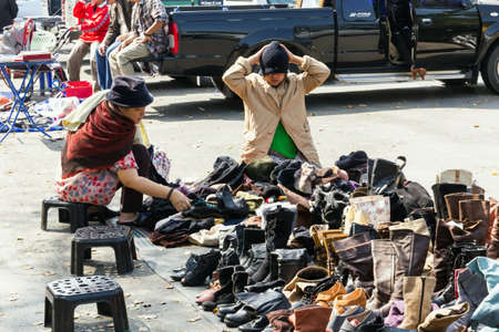 Second hand market in Thailandの素材