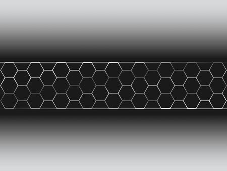 Abstract background with a silver metallic element, vector illustrationのイラスト素材