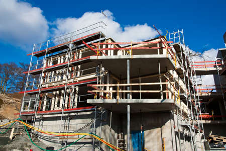 Picture of a construction siteの写真素材