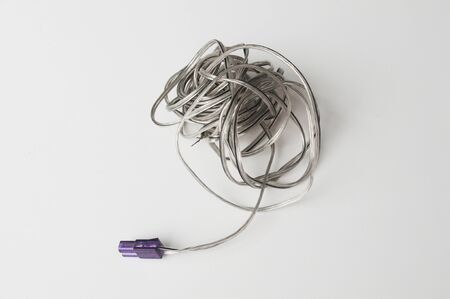 Speaker wire with purple color