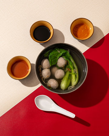 Meatballs are a type of meat ball commonly found in Indonesian cuisine.