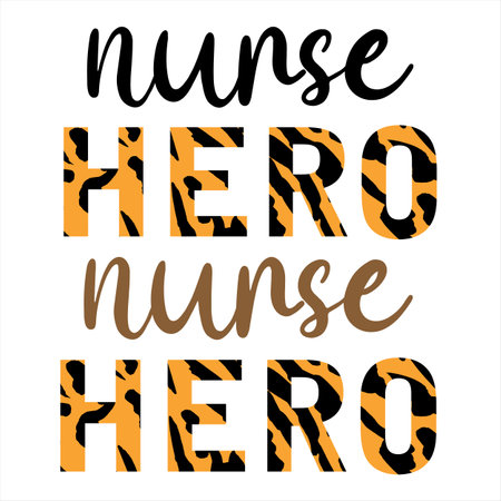 nurse typography   t-shirt design Nurse quotes  t-shirtのイラスト素材