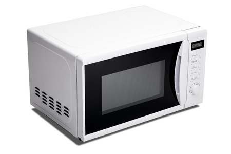 microwave whiteの写真素材