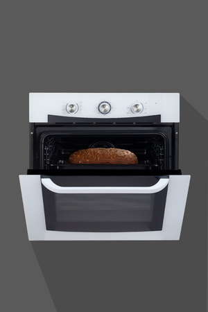 oven, stove, breadの写真素材