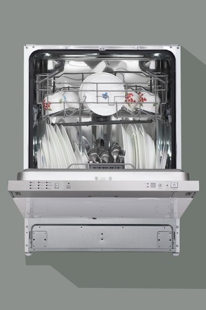 dishwasher, open,の写真素材