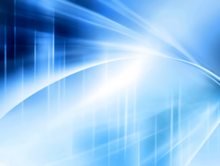 Abstract blue background, beautiful lines and blurの写真素材