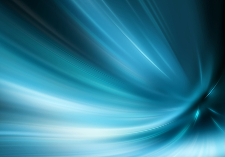 Abstract blue background, beautiful lines and blurの写真素材