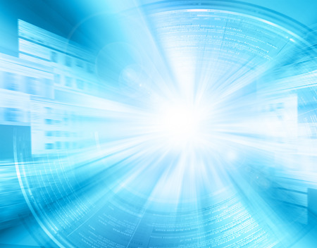 Abstract blue background. Technology background, from series best concept of global businessの写真素材