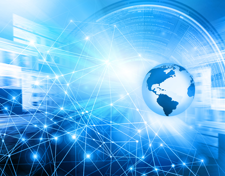 Best Internet Concept of global business.Technological background.の写真素材