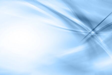 Abstract blue background. lines, waves, strokes, stylish backgroundの写真素材