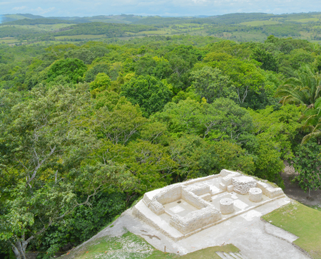 Mayan ruins in Belizeのeditorial素材
