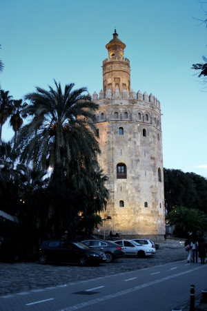 Gold Tower in Sevilleのeditorial素材